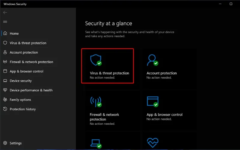 Mách bạn cách sửa lỗi không mở được Windows Security trên Windows 11