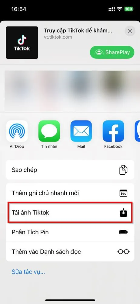 Mách bạn cách tải ảnh TikTok trên iPhone không có logo chỉ với vài thao tác