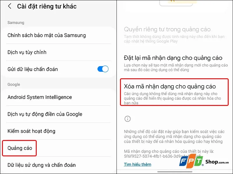 Mách bạn cách tắt quảng cáo trên điện thoại Samsung chỉ trong vòng một nốt nhạc