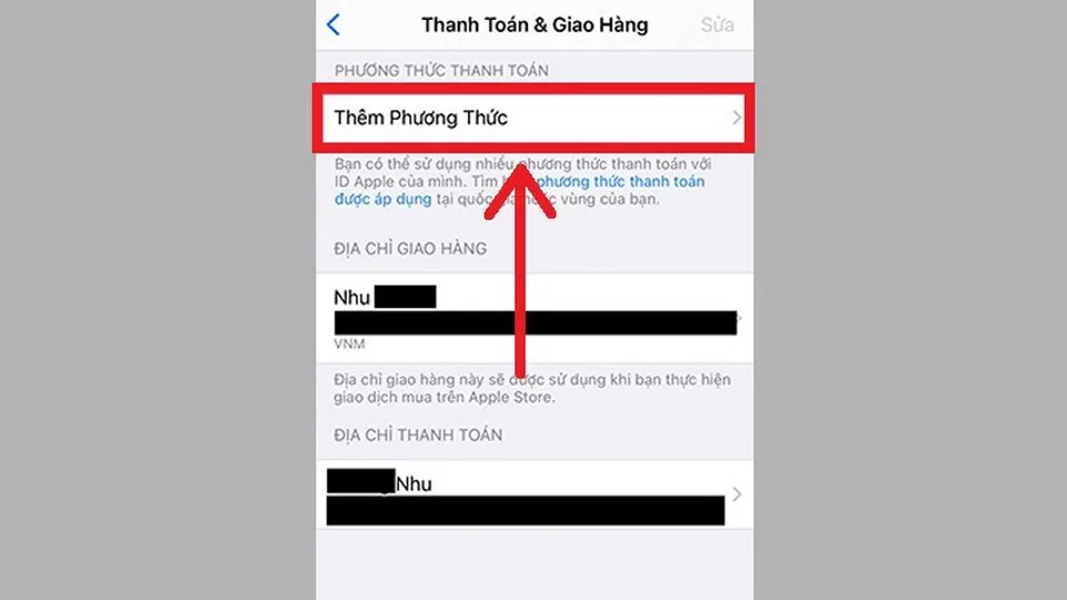 Mách bạn cách thêm phương thức thanh toán trên iPhone cực hay và cực chi tiết