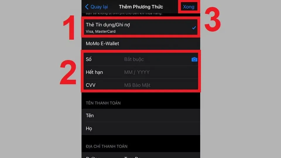 Mách bạn cách thêm phương thức thanh toán trên iPhone cực hay và cực chi tiết