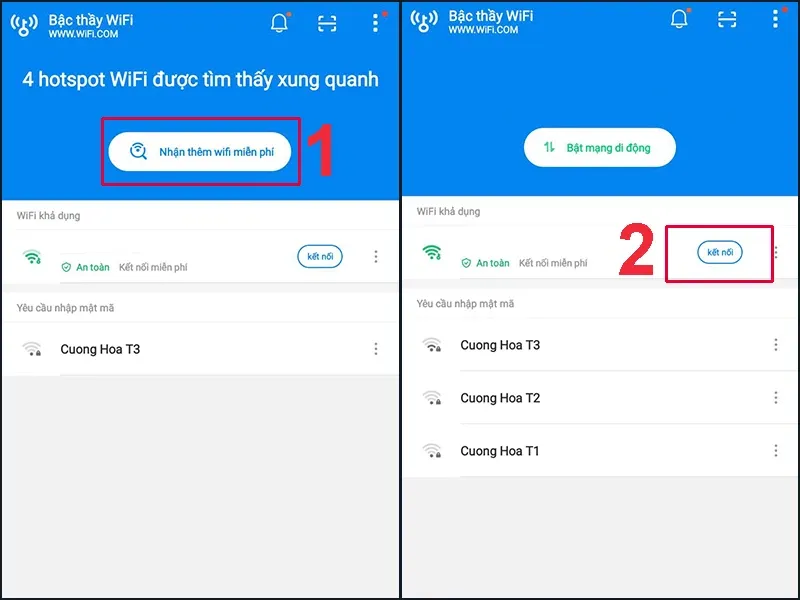 Mách bạn cách vào Wifi không cần mật khẩu cho iPhone và điện thoại Android