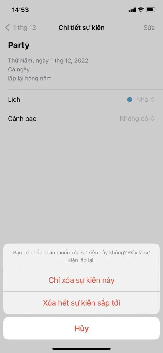 Mách bạn cách xóa lịch trên iPhone trong vòng một nốt nhạc