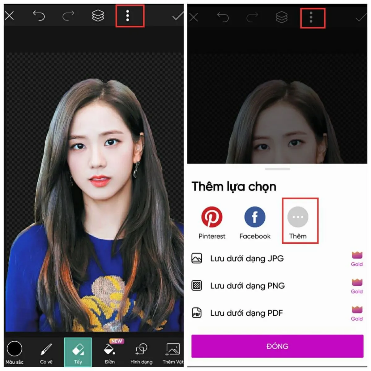 Mách bạn cách xoá phông nền trên Picsart chuẩn xác, dễ thực hiện