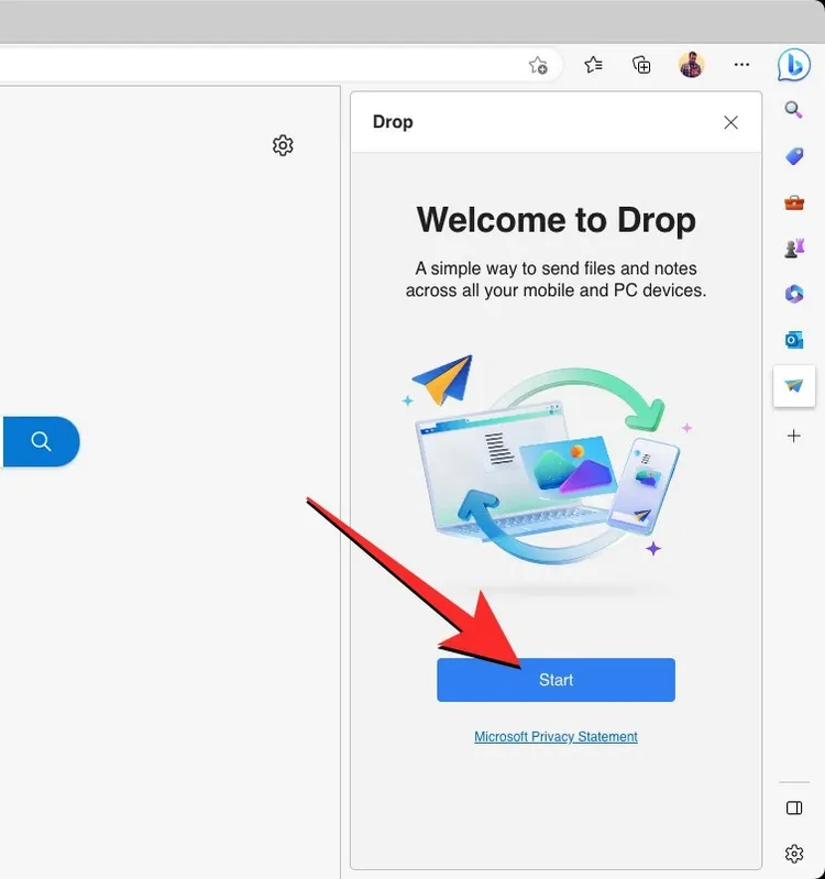 Mách bạn chia sẻ dữ liệu bằng Microsoft Edge Drop