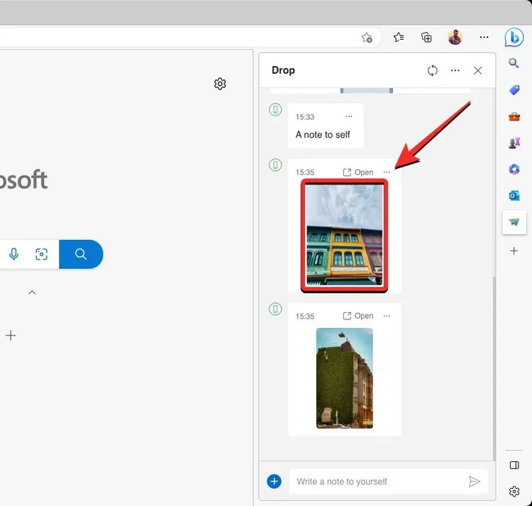 Mách bạn chia sẻ dữ liệu bằng Microsoft Edge Drop