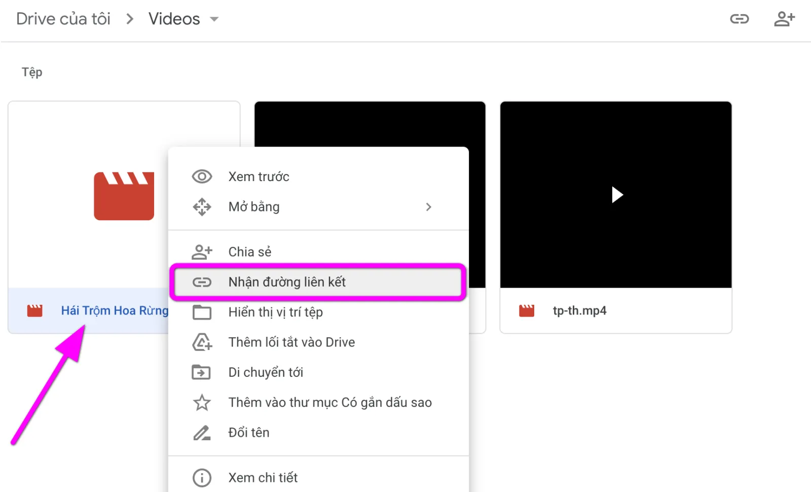 Mách bạn mẹo chia sẻ video Google Drive bắt đầu tại một mốc thời gian nhất định