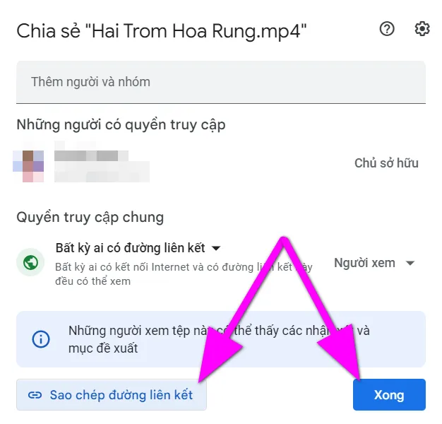 Mách bạn mẹo chia sẻ video Google Drive bắt đầu tại một mốc thời gian nhất định