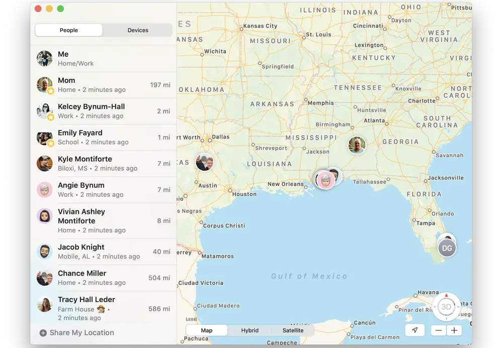 MacOS Catalina: Cách dùng Find My để xác định vị trí bạn bè và thiết bị