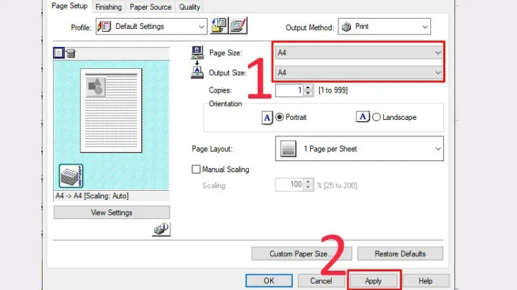 Máy in báo lỗi check the printed output – Nguyên nhân và cách khắc phục