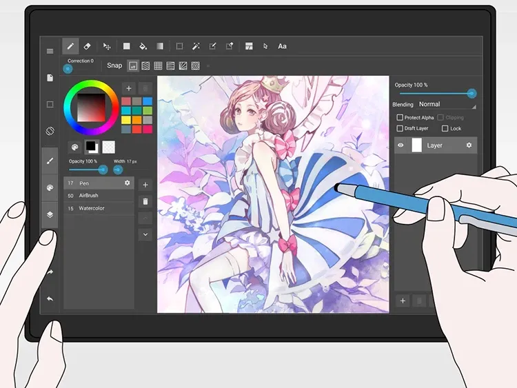 MediBang Paint Pro – Phần mềm vẽ truyện tranh, Anime chuyên nghiệp trên máy tính