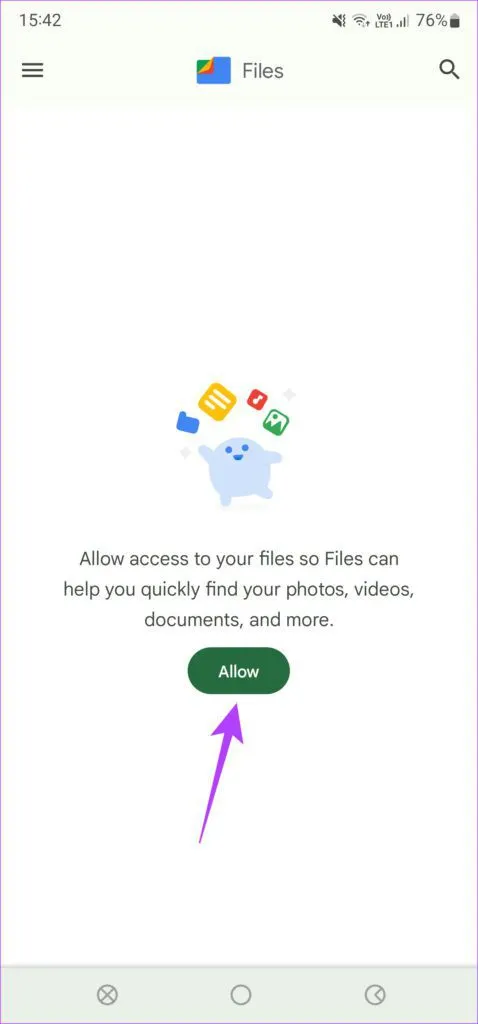 Mẹo ẩn dữ liệu trên Android bằng ứng dụng Files của Google