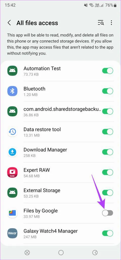 Mẹo ẩn dữ liệu trên Android bằng ứng dụng Files của Google