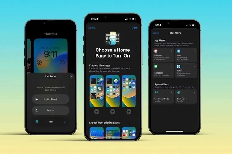 Mẹo bật Dark Mode bằng Focus Mode để tối ưu hoá đồng bộ trên iPhone của bạn