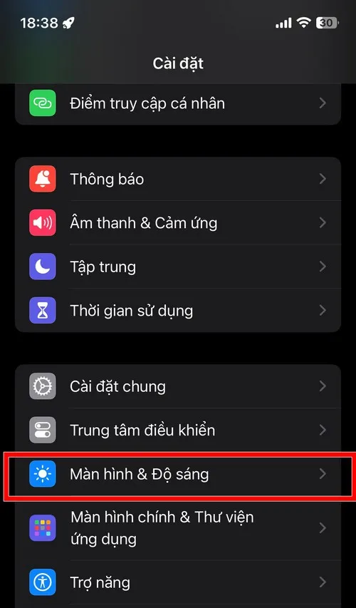 Mẹo cài đặt thời gian tắt màn hình iPhone nhanh chóng, đơn giản để chủ động bảo vệ quyền riêng tư