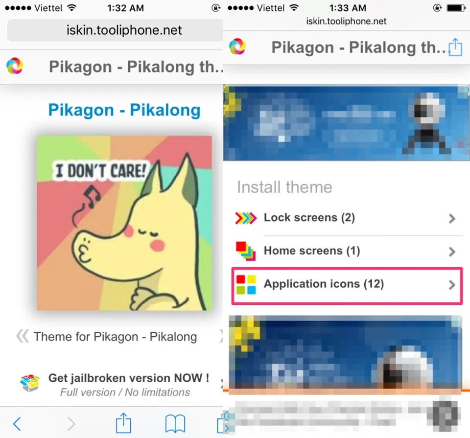 Mẹo cài theme Rồng Pikachu trên iPhone không cần jailbreak