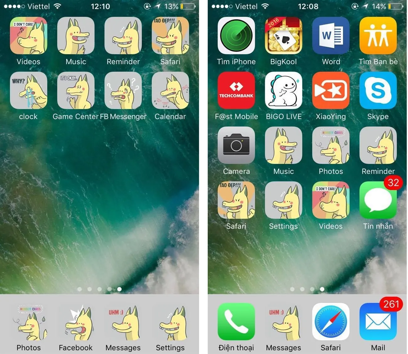 Mẹo cài theme Rồng Pikachu trên iPhone không cần jailbreak