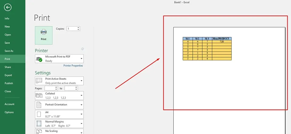 Mẹo căn chỉnh trang in Excel luôn vừa khít trang giấy