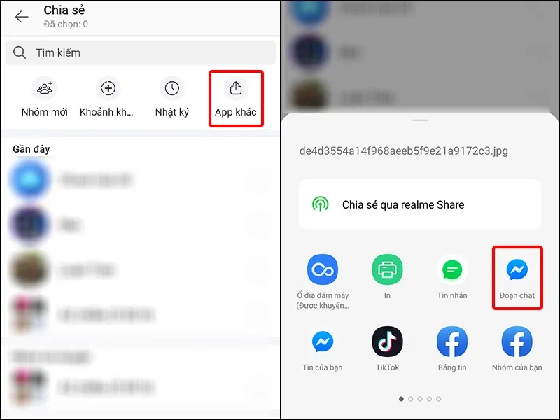 Mẹo chia sẻ tin nhắn từ Zalo sang Messenger một cách nhanh chóng