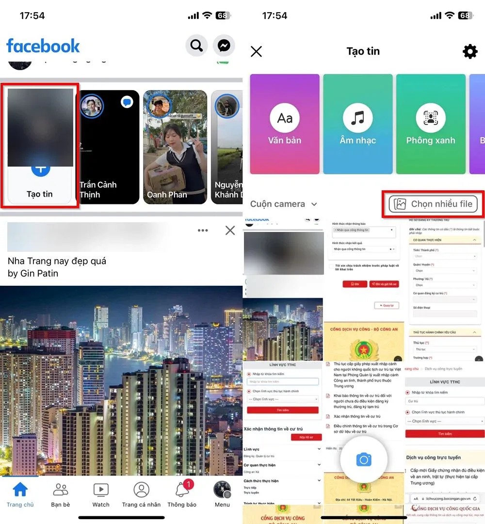 Mẹo đăng nhiều ảnh vào cùng 1 story trên Facebook cực hay