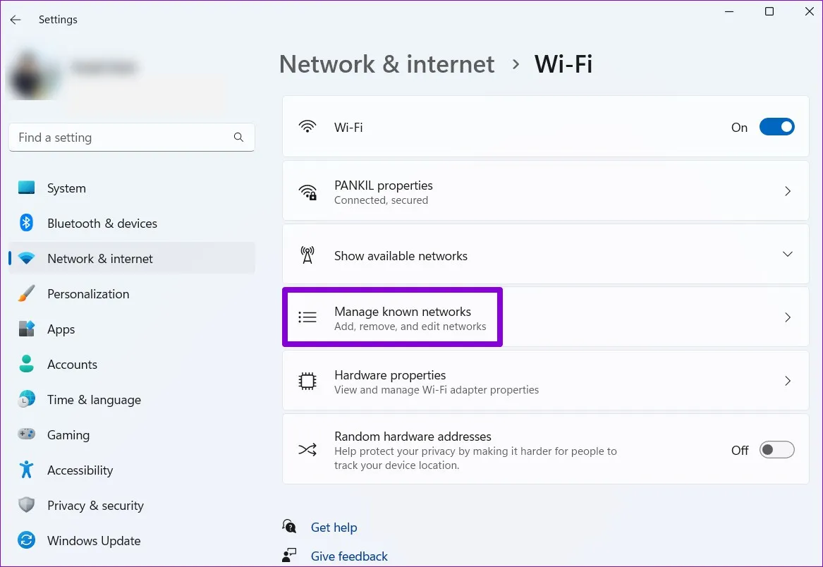 Mẹo để ngăn Windows 11 tự động kết nối với mạng Wi-Fi