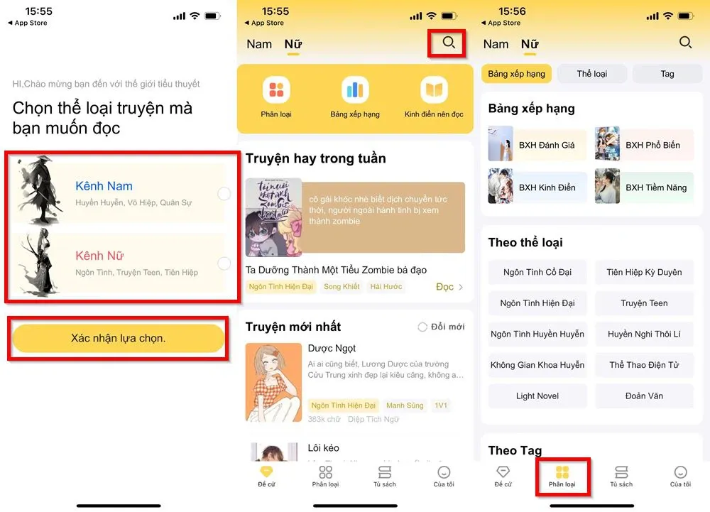 Mẹo đọc tiểu thuyết với đa dạng các thể loại trên iPhone mà không cần dùng mạng