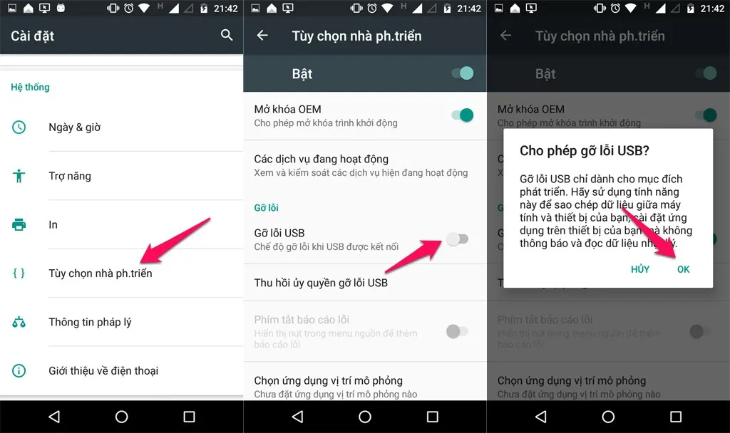 Mẹo dùng chuột máy tính điều khiển thiết bị Android