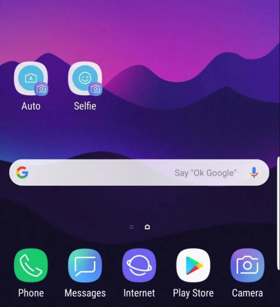 Mẹo Galaxy S9: Tạo các phím tắt camera trên màn hình