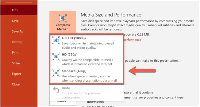 Mẹo hay để giảm kích thước bản trình chiếu PowerPoint khi cần