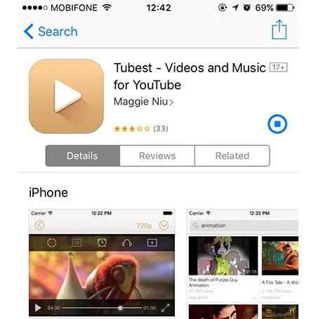 Mẹo hay trên iPhone: vừa nghe nhạc ở Youtube vừa làm việc khác