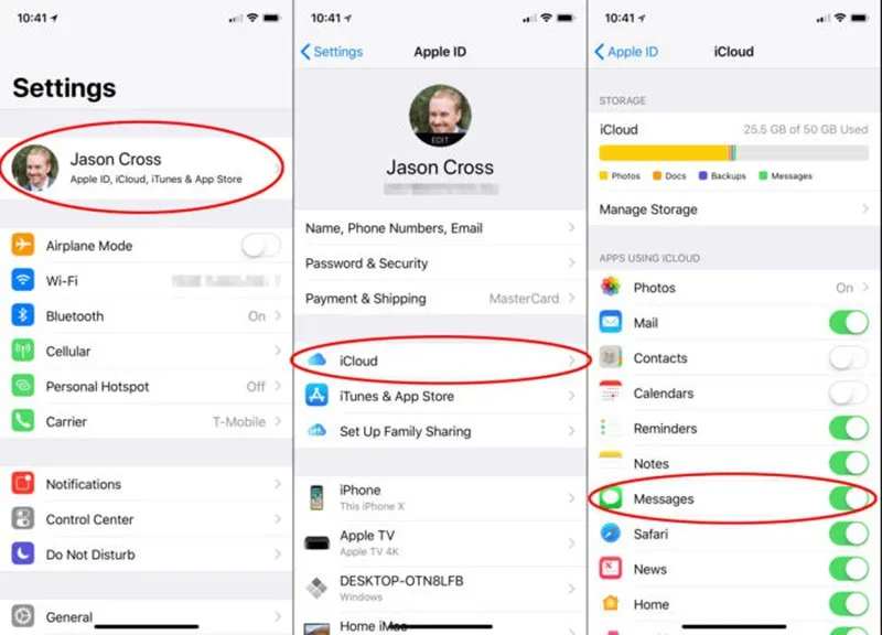 Mẹo iOS 11.4: Cách kích hoạt đồng bộ tin nhắn iMessage lên iCloud