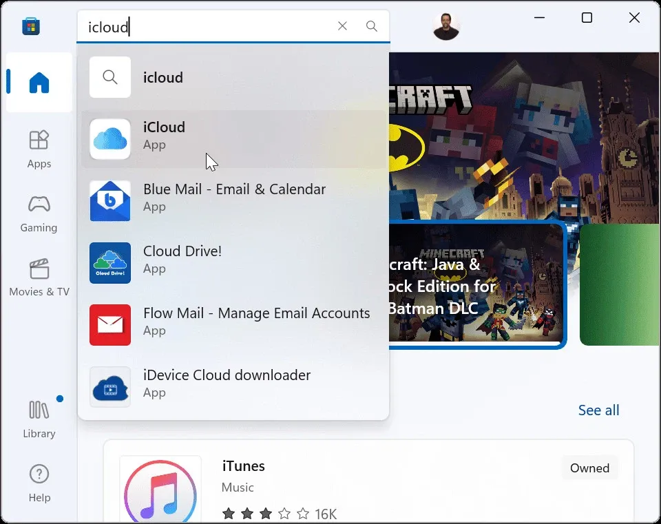 Mẹo kết nối iCloud với ứng dụng Photos trên Windows 11