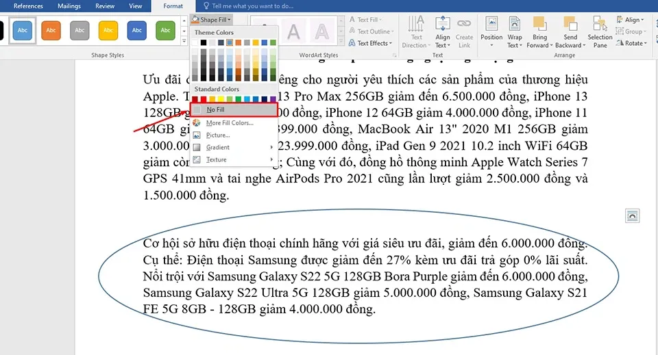 Mẹo khoanh tròn văn bản trong Microsoft Word cực dễ mà ai cũng làm được