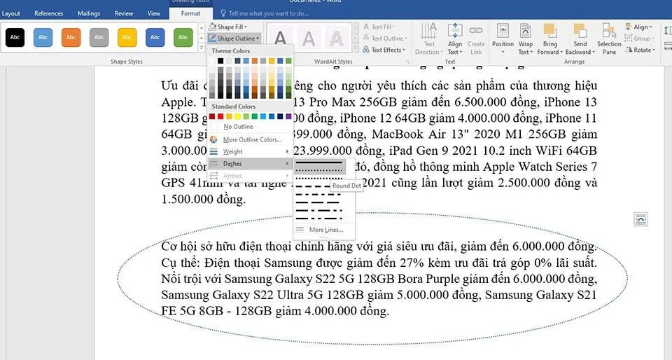 Mẹo khoanh tròn văn bản trong Microsoft Word cực dễ mà ai cũng làm được