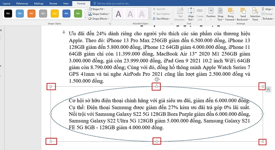 Mẹo khoanh tròn văn bản trong Microsoft Word cực dễ mà ai cũng làm được