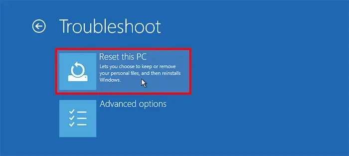 Mẹo khôi phục cài đặt gốc Windows 11 không cần mật khẩu Admin