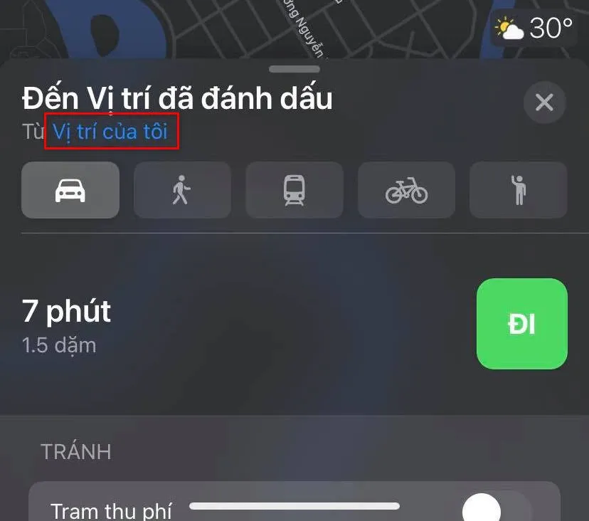 Mẹo nhận chỉ đường giữa hai vị trí bất kỳ trên Apple Maps