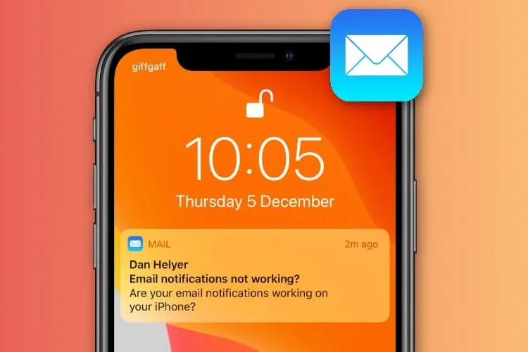 Mẹo sửa lỗi email bị trễ trong ứng dụng Mail trên iPhone