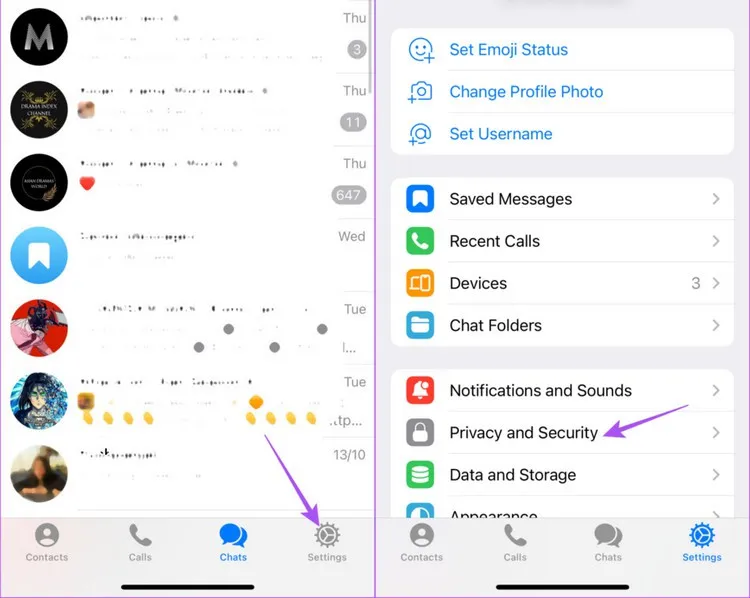 Mẹo sửa lỗi Face ID không hoạt động trong Telegram trên iPhone