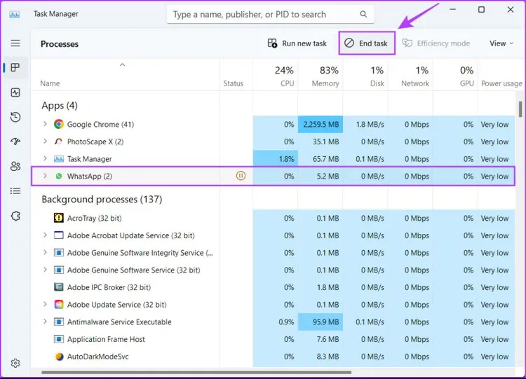 Mẹo sửa lỗi Google Chrome bị treo khi tải dữ liệu lên