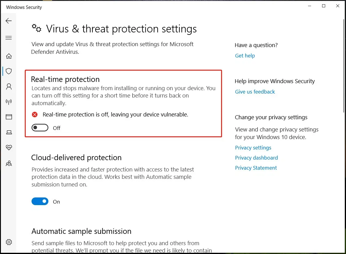 Mẹo sửa lỗi Windows Defender chặn Avast trên Windows 11