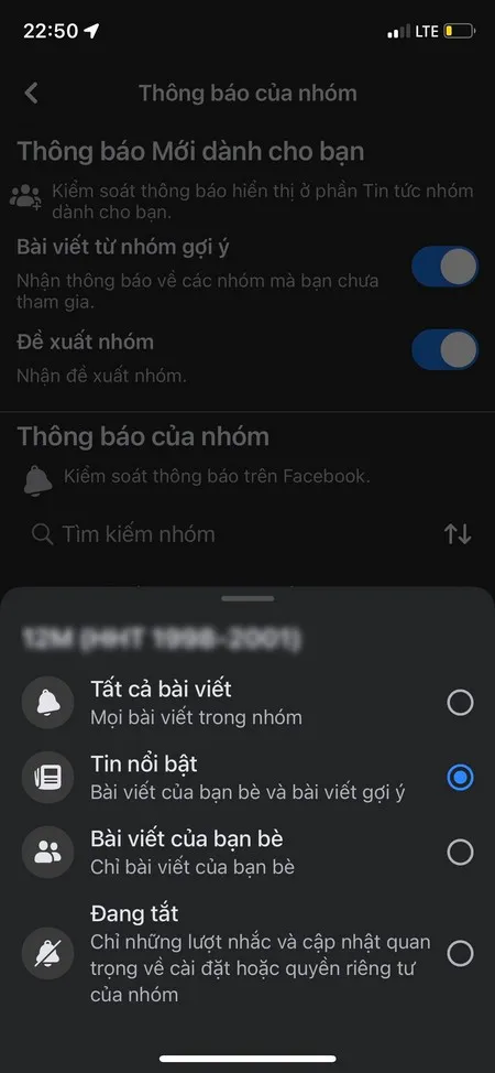 Mẹo tắt thông báo nhóm Facebook trên điện thoại và máy tính