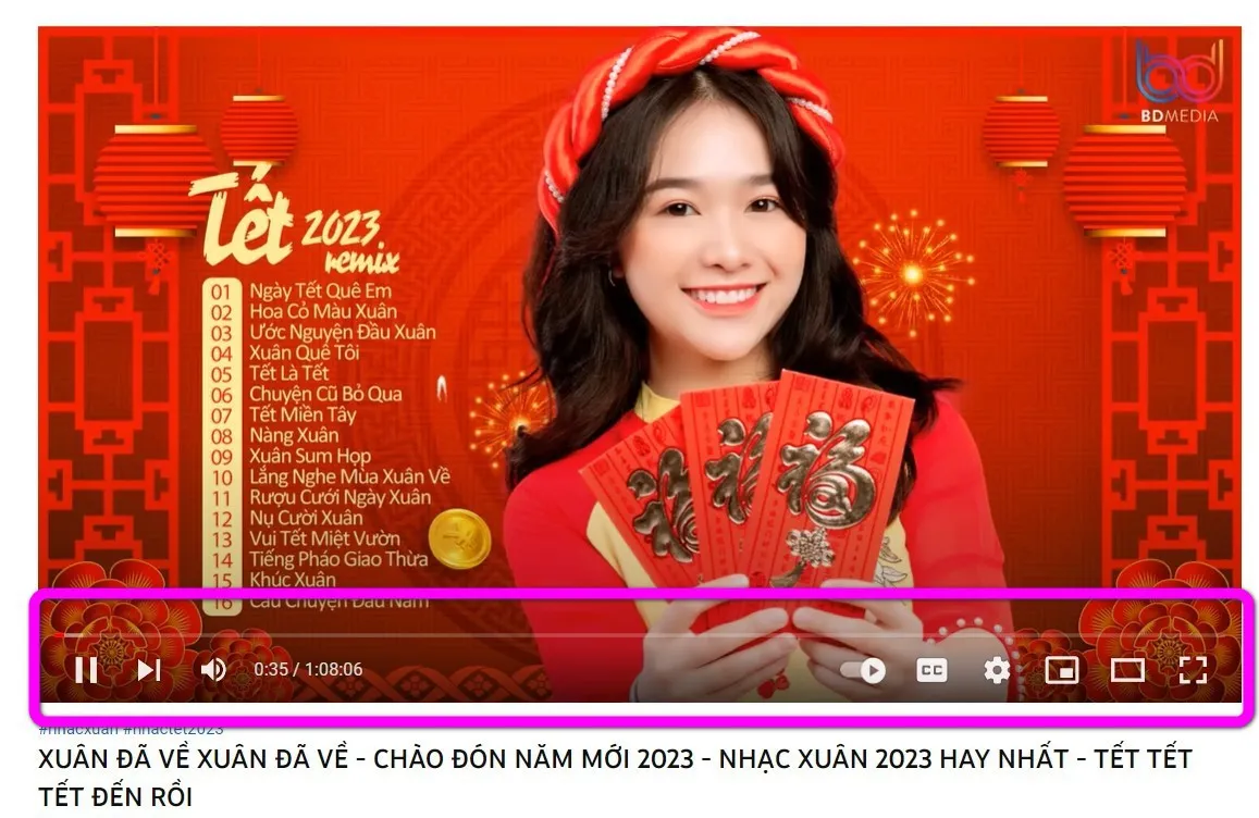 Mẹo tua video YouTube đến vị trí mong muốn chính xác nhất