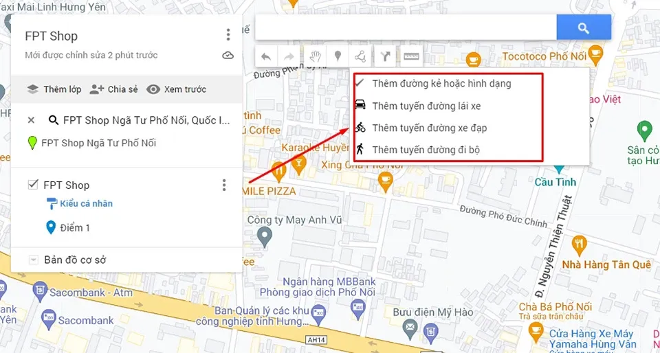 Mẹo vẽ bản đồ trên Google Maps để tuỳ chỉnh tuyến đường riêng cho bạn