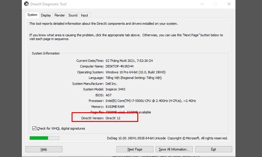 Microsoft DirectX là gì? Cách kiểm tra phiên bản và cài đặt chi tiết