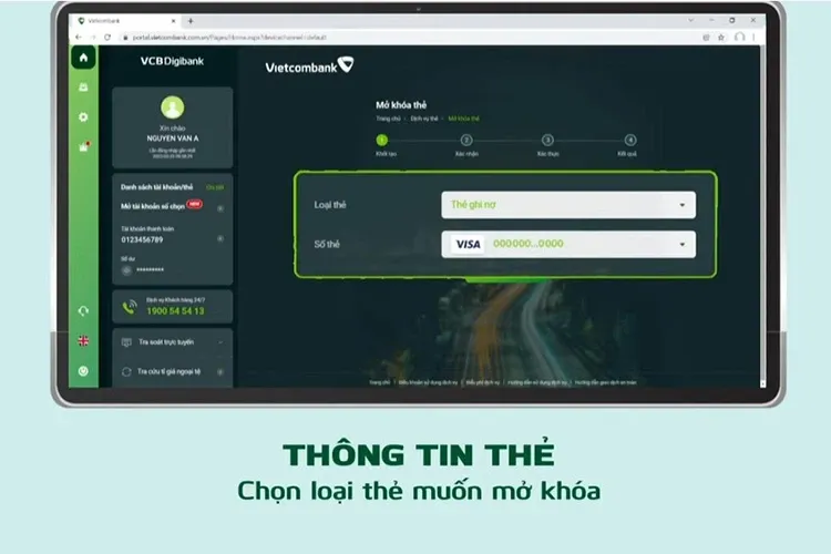 Mở khóa thẻ Vietcombank như thế nào? Bật mí 4 cách đơn giản, nhanh chóng nhất 2024