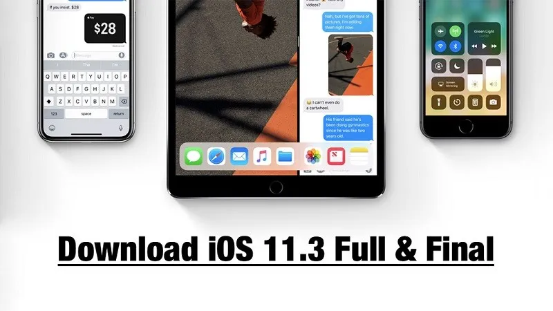 Mời tải iOS 11.3 phiên bản chính thức từ Apple