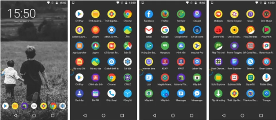 Mời tải về bộ icon mang phong cách của Android 8.0 trị giá 18.000 VNĐ đang được miễn phí trên Google Play Store