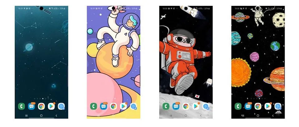 Mời tải về hình nền cho Galaxy S10, Galaxy Note 10 vừa được Samsung ra mắt