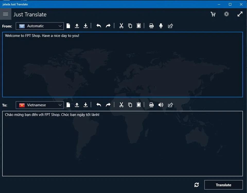 Mời tải về Just Translate: Từ điển Anh Việt miễn phí tốt nhất dành cho Windows 10